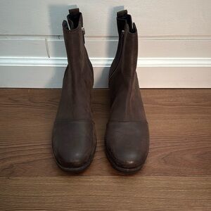 Sorel Brown Ankle Boots